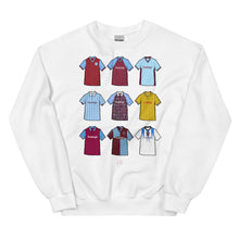 Load image into Gallery viewer, Burnley Retro Shirts Unisex Themed Sweatshirt (9 Classic Shirt Artwork) - ModelBricks