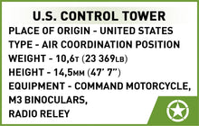 Load image into Gallery viewer, US Control Tower brick model - COBI 3125 - 664 bricks