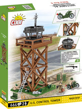 Load image into Gallery viewer, US Control Tower brick model - COBI 3125 - 664 bricks