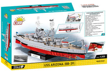Load image into Gallery viewer, USS Arizona (BB-39) brick model battleship - COBI 4843 - 2046 bricks