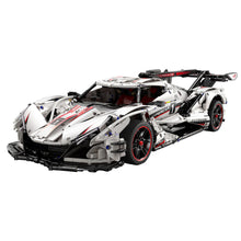Load image into Gallery viewer, V12 Hyper Car RC brick model kit - CADA C61053W - 4449 bricks