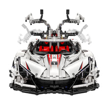 Load image into Gallery viewer, V12 Hyper Car RC brick model kit - CADA C61053W - 4449 bricks