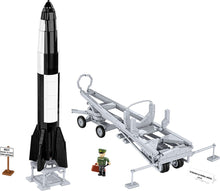 Load image into Gallery viewer, V2 rocket on Meiller vehicle brick model - COBI 3120 - 1210 bricks EXECUTIVE EDITION