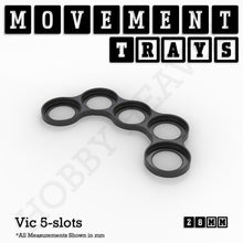 Load image into Gallery viewer, 28mm Movement Trays for Tabletop Games | Wargaming | Full Range - ModelBricks