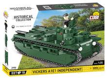 Load image into Gallery viewer, Vickers A1E1 Independent WW1 tank - COBI 2990 - 887 bricks