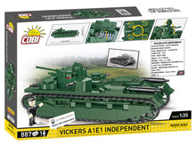 Load image into Gallery viewer, Vickers A1E1 Independent WW1 tank - COBI 2990 - 887 bricks