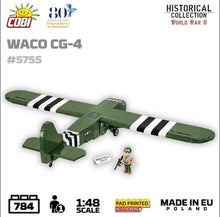 Load image into Gallery viewer, Waco CG-4 brick glider model - COBI 5755- 784 bricks