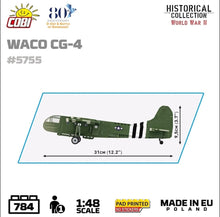 Load image into Gallery viewer, Waco CG-4 brick glider model - COBI 5755- 784 bricks