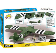 Load image into Gallery viewer, Waco CG-4 brick glider model - COBI 5755- 784 bricks