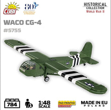 Load image into Gallery viewer, Waco CG-4 brick glider model - COBI 5755- 784 bricks
