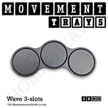 Load image into Gallery viewer, 28mm Movement Trays for Tabletop Games | Wargaming | Full Range - ModelBricks