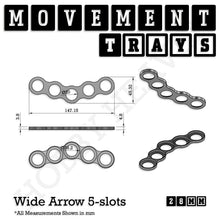 Load image into Gallery viewer, 28mm Movement Trays for Tabletop Games | Wargaming | Full Range - ModelBricks