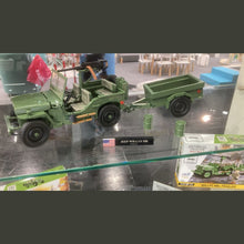 Load image into Gallery viewer, Willys MB - COBI 2804 - 1580 brick Jeep model - Executive Edition