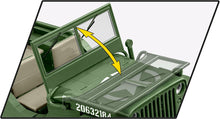 Load image into Gallery viewer, Willys MB - COBI 2804 - 1580 brick Jeep model - Executive Edition