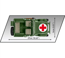 Load image into Gallery viewer, Willys MB Medical - COBI 2806 - 1131 brick Jeep model