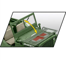 Load image into Gallery viewer, Willys MB Medical - COBI 2806 - 1131 brick Jeep model