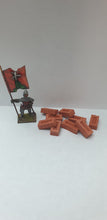 Load image into Gallery viewer, 1:12th Scale Model Bricks - Brick Red Colour - ModelBricks
