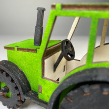 Load image into Gallery viewer, Tractor Puzzle - Pre-Built Model by Curious Rabbit ® - ModelBricks
