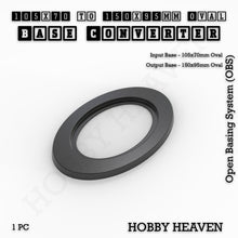 Load image into Gallery viewer, Oval To Oval Bases Size Converters 3d Print Full Range - ModelBricks
