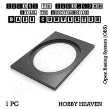 Load image into Gallery viewer, Wargaming Oval to Rectangle Base Converters – Tabletop Games | 3D Printed Tabletop Accessories - ModelBricks
