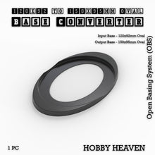 Load image into Gallery viewer, Oval To Oval Bases Size Converters 3d Print Full Range - ModelBricks
