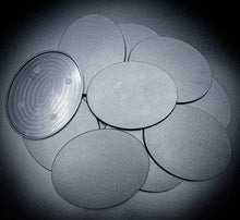Load image into Gallery viewer, 120x92mm Oval Plain Plastic Base - ModelBricks
