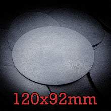 Load image into Gallery viewer, 120x92mm Oval Plain Plastic Base - ModelBricks
