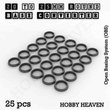 Load image into Gallery viewer, Round Bases Size Converters Round to Round 3d Print Full Range - ModelBricks
