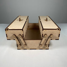 Load image into Gallery viewer, Small Two Tier Toolbox - Pre-Built Model by Curious Rabbit ® - ModelBricks
