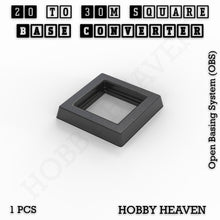 Load image into Gallery viewer, Square to Square Bases Size Converters 3d Print Full Range - ModelBricks
