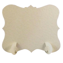 Load image into Gallery viewer, 24 x Hammered Ivory Elegant Place Cards, Perfect for Stylish Weddings &amp; Parties. Tableware UK Card Crafts - ModelBricks

