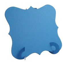 Load image into Gallery viewer, 24 x Ocean Blue Elegant Place Cards, Perfect for Stylish Weddings &amp; Parties. Tableware UK Card Crafts - ModelBricks
