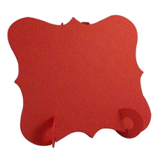 Load image into Gallery viewer, 24 x Red Elegant Place Cards, Perfect for Stylish Weddings &amp; Parties. Tableware UK Card Crafts - ModelBricks
