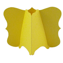 Load image into Gallery viewer, 24 x Yellow Elegant Place Cards, Perfect for Stylish Weddings &amp; Parties. Tableware UK Card Crafts
