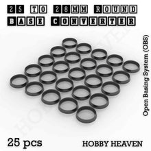 Load image into Gallery viewer, Round Bases Size Converters Round to Round 3d Print Full Range - ModelBricks
