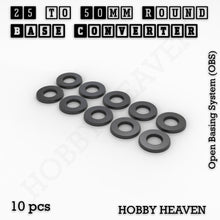 Load image into Gallery viewer, Round Bases Size Converters Round to Round 3d Print Full Range - ModelBricks

