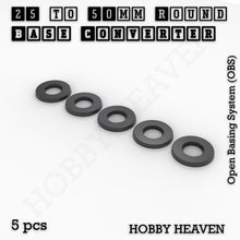 Load image into Gallery viewer, Round Bases Size Converters Round to Round 3d Print Full Range - ModelBricks
