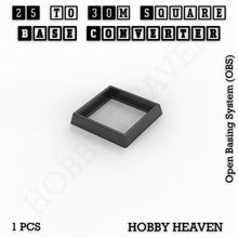 Load image into Gallery viewer, Square to Square Bases Size Converters 3d Print Full Range - ModelBricks
