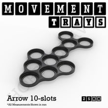 Load image into Gallery viewer, 25mm Movement Trays for Tabletop Games | Waargaming | Full Range - ModelBricks
