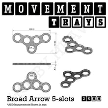 Load image into Gallery viewer, 25mm Movement Trays for Tabletop Games | Waargaming | Full Range - ModelBricks
