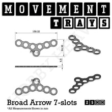 Load image into Gallery viewer, 25mm Movement Trays for Tabletop Games | Waargaming | Full Range - ModelBricks
