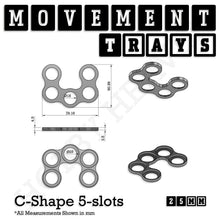 Load image into Gallery viewer, 25mm Movement Trays for Tabletop Games | Waargaming | Full Range - ModelBricks
