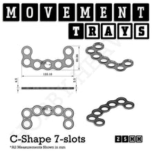 Load image into Gallery viewer, 25mm Movement Trays for Tabletop Games | Waargaming | Full Range - ModelBricks
