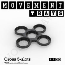 Load image into Gallery viewer, 25mm Movement Trays for Tabletop Games | Waargaming | Full Range - ModelBricks
