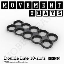Load image into Gallery viewer, 25mm Movement Trays for Tabletop Games | Waargaming | Full Range - ModelBricks
