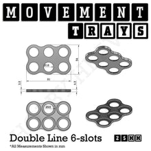 Load image into Gallery viewer, 25mm Movement Trays for Tabletop Games | Waargaming | Full Range - ModelBricks
