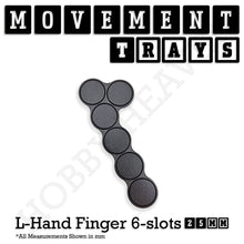 Load image into Gallery viewer, 25mm Movement Trays for Tabletop Games | Waargaming | Full Range - ModelBricks
