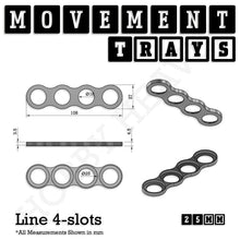 Load image into Gallery viewer, 25mm Movement Trays for Tabletop Games | Waargaming | Full Range - ModelBricks
