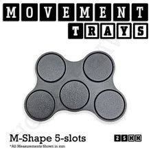 Load image into Gallery viewer, 25mm Movement Trays for Tabletop Games | Waargaming | Full Range - ModelBricks
