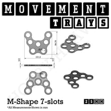Load image into Gallery viewer, 25mm Movement Trays for Tabletop Games | Waargaming | Full Range - ModelBricks
